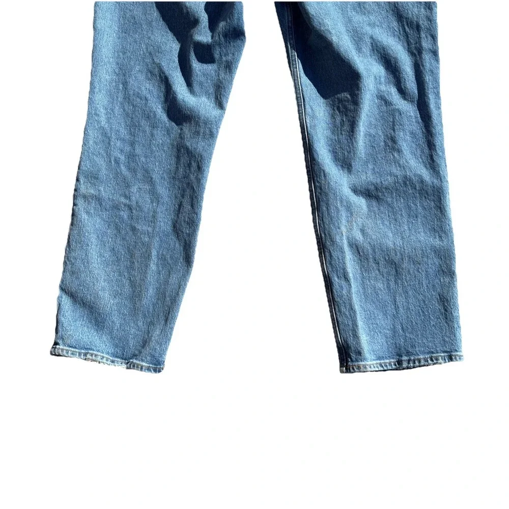Abercrombie &‎ Fitch The '90s Relaxed Jean 18R/34x30 Ultra High Rise Criss Cross